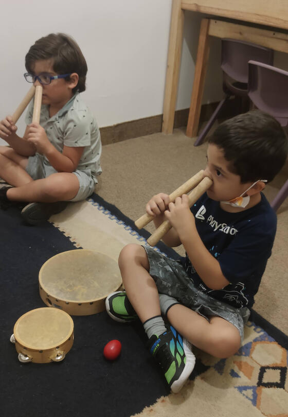 Clases de Iniciación musical en Sounds & Voices Academia de Música, ubicada en la Trinidad, Baruta. Caracas - Venezuela
